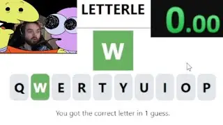 Stream Ends When I get World Record 🏆(Letterle in 0.00 seconds)