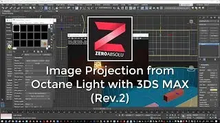 Octane Texture Light Projection (video-projection) on 3DS MAX - English - Rev.2