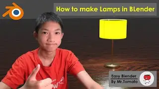 How to make Lamps in Blender