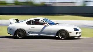 Assetto Corsa Toyota Supra VR POV Drive with SCIBSOUND 2JZ Sound Mod - Oculus Quest 2 Logitech G29