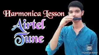 Mouth organ notes for airtel tune||A R.Rehman hit tune famous||Mouth organ notes in tabs||