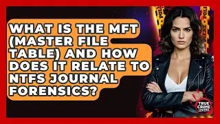 What Is The MFT (Master File Table) And How Does It Relate To NTFS Journal Forensics?