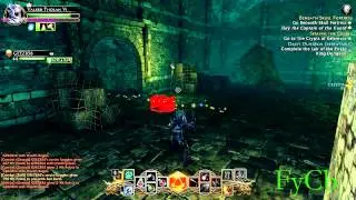 NeverWinter Beneath Skull Fortress walkthrough/gameplay Xbox One Scourge Warlock