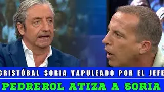 PEDREROL ATIZA A CRISTÓBAL SORIA Y LO DEJA TOCADO Y HUNDIDO