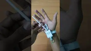 amazing paper gun || spider man web shooter 