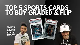 The Best Way To Make Money On Bo Nix Cards! Top Five Sports Cards To Buy Graded And Flip!
