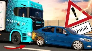 ETS2 1.50 BETA ★ Auffahrunfall mit dem 40 TONNER Lkw [2703] EURO TRUCK SIMULATOR 2