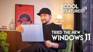 Tried the new WINDOWS 11 | Cool Features!