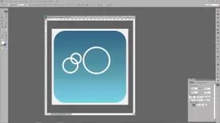 рисуем эмблему iCloud для iOs iPhone за минуту