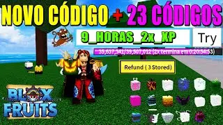 NOVO CÓDIGO + TODOS OS CÓDIGOS ATUALIZADOS DE EXP RESET BELI E FRUTAS DO BLOX FRUITS (roblox)