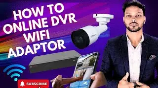 How To Connect Wifi Adaptor To DVR /NVR/XVR ,|| Cp Plus/Dahua/Hikvision 