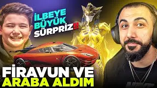 İLBEYE BÜYÜK SÜRPRİZ!! 🥰 ALTIN FİRAVUNUNU FULLEYİP KOENİGSEGG ALDIM!! | PUBG MOBILE