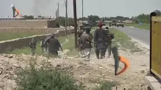 حضور مارشال عبدالرشید دوستم در خط نخست نبرد(آقچه)