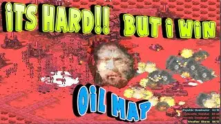 Oil map red alert 2 Yuri 6 players - super weapons - خريطة البترول تحدي 6 لاعبين
