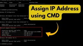 How to set ip address windows 10 cmd |