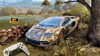 Rebuilding  Lamborghini Countach LPI 800-4 (1200HP) - Forza Horizon 5 | Dualsense Controller