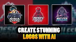 😱One Click Logo!! AI can create a Perfect Gaming Logo