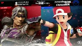 闘源郷 予選グループ林 Round7  トリガー シモン vs Noi ポケモントレーナー ピクミン&オリマー【スマブラSP】Togenkyo