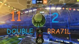 Rocket League |2v2| Most Freestyle Goals in a Single Match | Double BRA71L