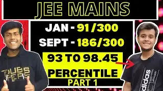 93 to 98.45 Percentile in JEE MAINS 🔥  @Himanshu Sharma |JEE MAINS 2021 LAST MONTHS STRATEGY🔥 Part 1