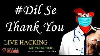 LIVE Hacking | My Web Server 1 | Infosecwarrior Walkthrough | Vulnhub Walkthrough