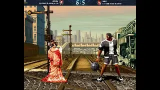 KOF98C - 뎅신 (고로 마이 랜) VS (료 럭키 랜) 팔신  20250609