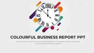 Free Business Report PowerPoint Template 12