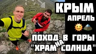 Кормим кошек в ХРАМЕ СОЛНЦА) Ильяс-Кая. Горы Крыма, апрель