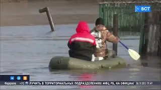 Подтопление дворов и переливы дорог: в Башкирии начался паводок