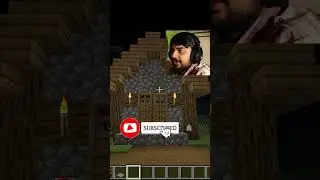 I pranked a villager 🤣 #minecraft #minecraftshorts #minecraftpe #minecraftpe