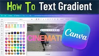 How to Add a Gradient to Text in Canva (Easy Tutorial)