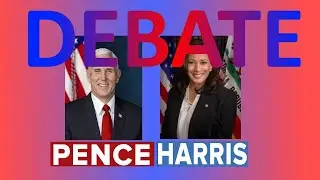 2020 VICE PRESIDENTIAL DEBATE - LIVE commentary and discussion - Kamala Harris Vs Mike Pence