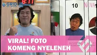 Jadi Caleg DPD RI, Foto Komeng di Surat Suara Viral karena Nyeleneh