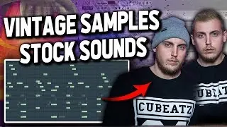 Making Vintage Samples like Cubeatz | STOCK PLUGINS !