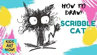 How to draw Scribbles into a Cat!