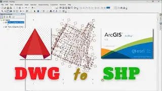 Export File dari AutoCAD (.DWG) ke ArcGIS (.SHP)