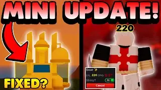 *NEW* MINI UPDATE COMING 🔥✨IS INSANE! NEW UPDATE LEAKS ✨! IN ANIME FIGHTERS SIMULATOR