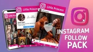 Instagram Follow Pack (After Effects Template)