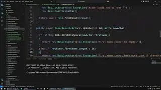 22 - ActorMovie Service and Controller