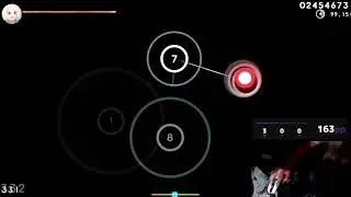 Osu DAN DAN(5.68star) 4 misses
