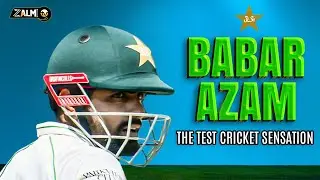Babar Azam: The Test Cricket Sensation | Elegance of Pakistan's White-Ball Captain | Zalmi TV