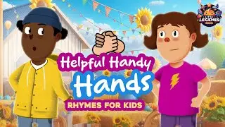 Helpful Handy Hands! | A Fun Song About Kindness | Nursery Rhymes For Kids | Little Legends