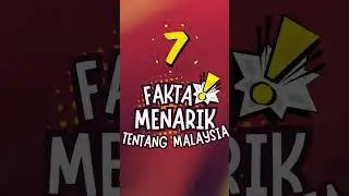 🛑 7 fakta menarik tentang Malaysia yang anda patut tahu‼️