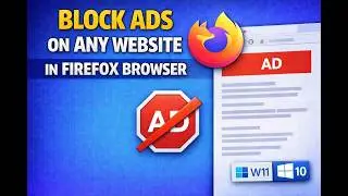 How to Block Ads on Any Website in the Firefox Browser on Windows 10 or 11 | GearUpWindows Tutorial