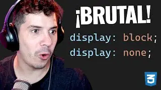 Ahora podemos crear ANIMACIONES CSS con display: none