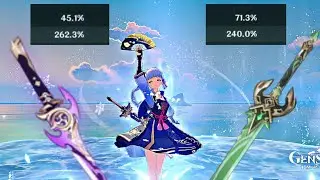 Ayaka JADECUTTER VS MISTSPLITTER | 