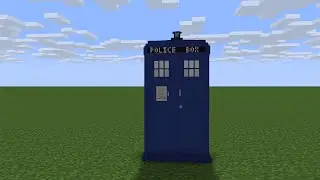 New Tardis rig for mine-imator (Made by me!)
