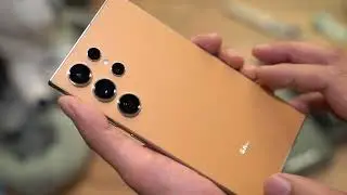 Samsung S24 Ultra Titanium Orange UK Retail Ver. Unboxing