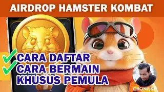 💵 TERBARU! CARA DAFTAR DAN BERMAIN HAMSTER KOMBAT GAME TELEGRAM BOT KHUSUS BUAT PEMULA POTENSI JP
