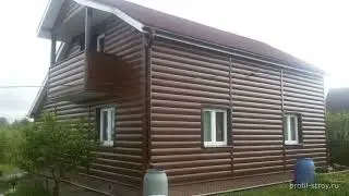 Отделка фасада металлосайдингом